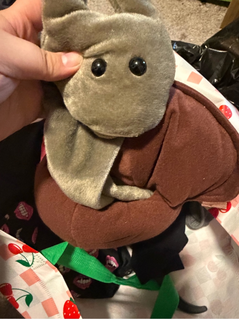 vintage folkmanis Snail Hand Puppet, a soft plush